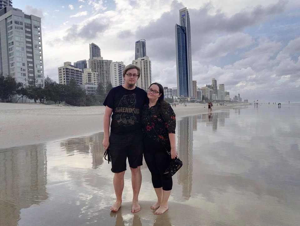 Noora and me in Gold Coast